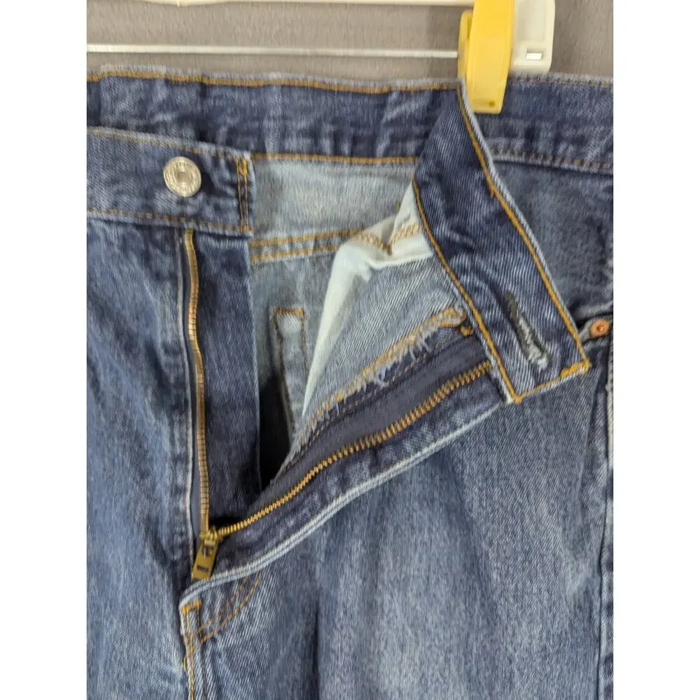 Levi's 505 Jeans Mens 38x30 Regular Fit Straight Leg